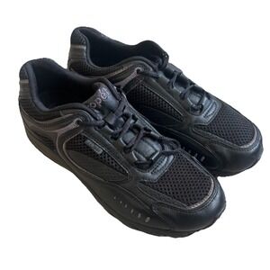 Propet Women's Leather Mesh Size 8  M (B) Running Sneaker Comfort Lace Up